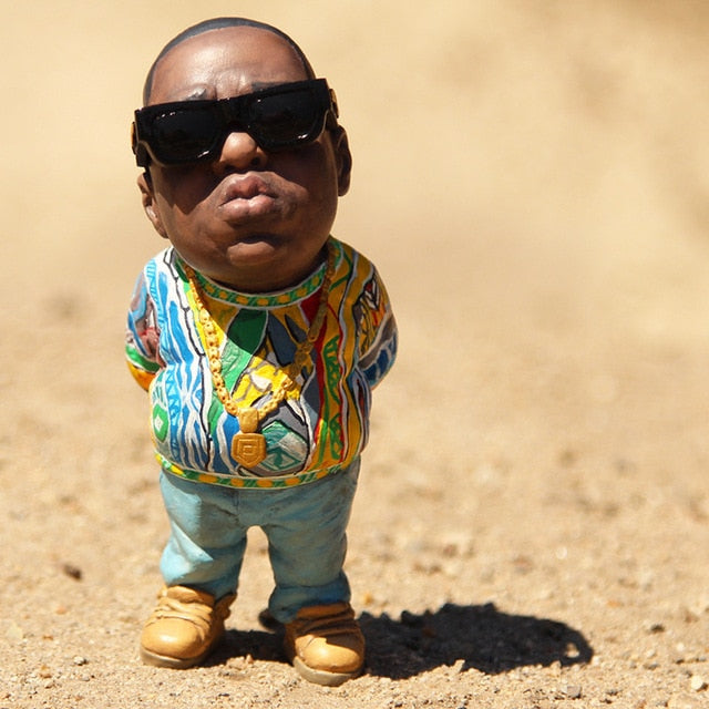 Hip Hop Rapper Resin Art Mini Figurine Home Decor Colletible, NEW