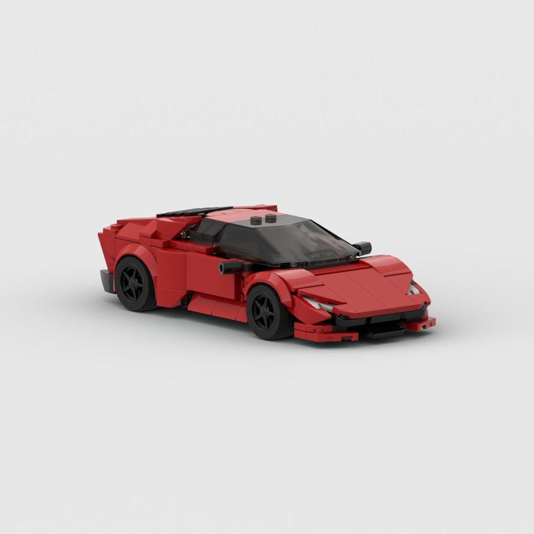 MOC Lambo Hurricane Building Blocks Speed Champion Racer Sports Car 3000pcs NEW