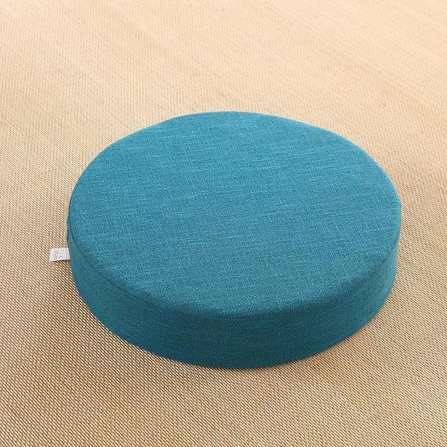 Yoga Meditation Portable Cushion Mat 40X6CM High Quality Foam Removeable Washable Cover NEW