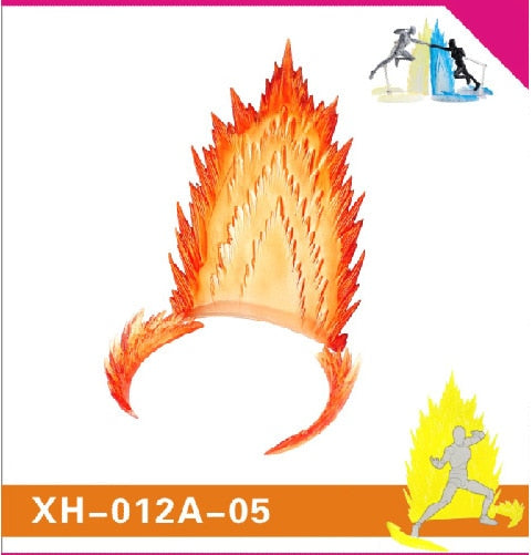 Anime Action Figure Toy Accessories Flame, Fire, Lightning, Water Accents for Figures NEW