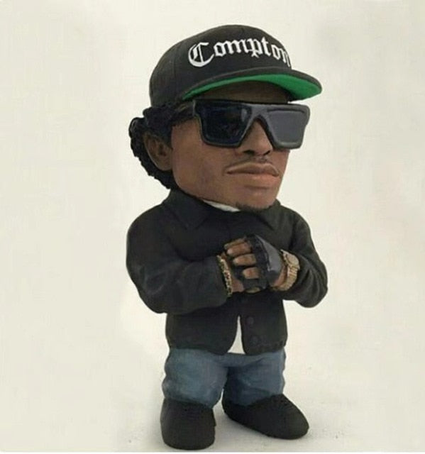 Hip Hop Rapper Resin Art Mini Figurine Home Decor Colletible, NEW