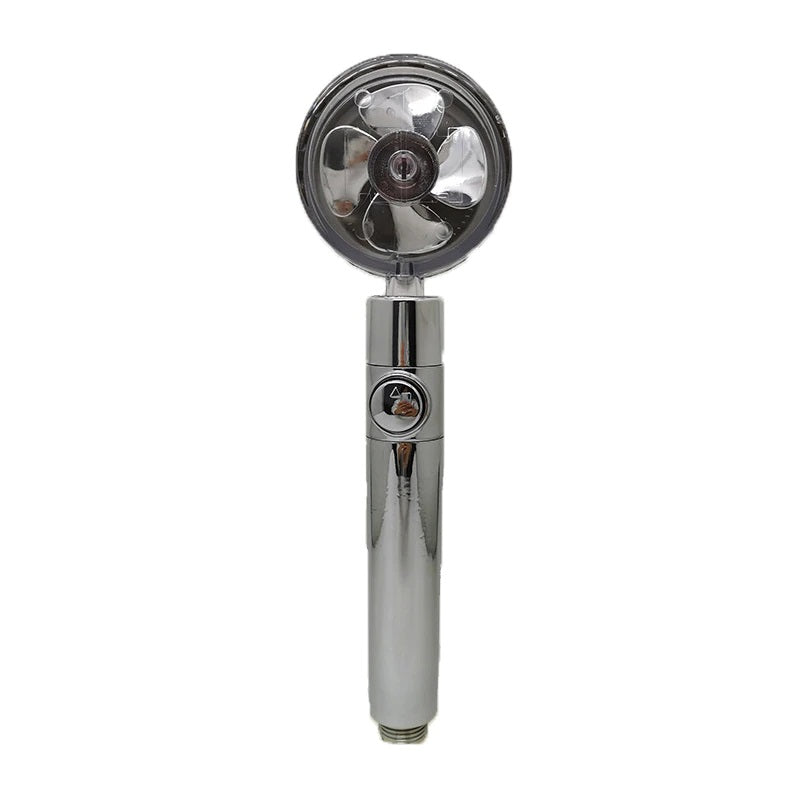 Vortex High Pressure Handheld Showerhead Gold Silver Blue Pink AMB