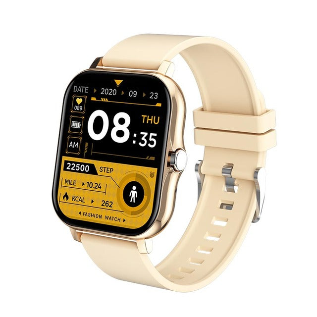 Sleek Fitness Tracker Smart Watch Feature Packed 1.69" Color Touch Screen Bluetooth NEW