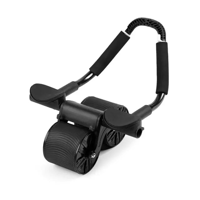 Portable Dual-wheel Ab Roller Exercise Wheel Silence Abdominal Flat Stomach AMB