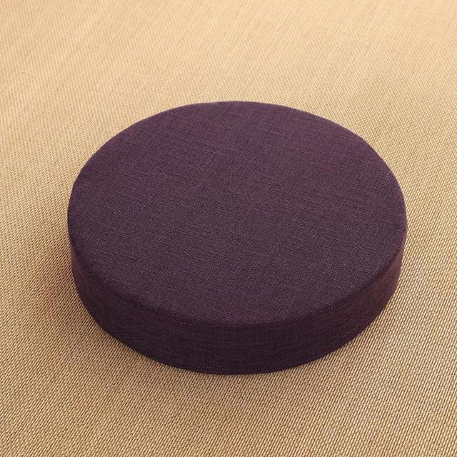 Yoga Meditation Portable Cushion Mat 40X6CM High Quality Foam Removeable Washable Cover NEW