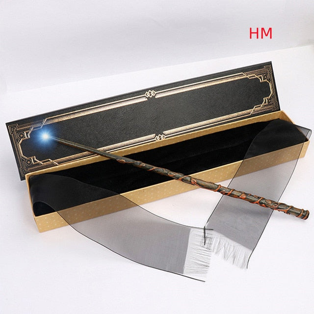 Harry Potter Styled Electronic Light Up Tip Magic Wands Cosplay Costume Accessory NEW