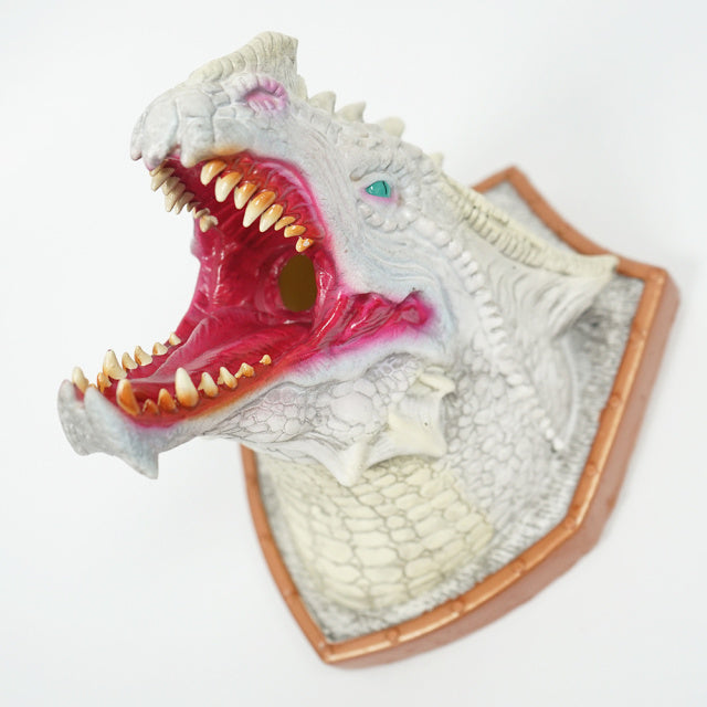 Fire Breathing Dragon 3D Wall Sculpture LED Lighted + Fog Machine NEW