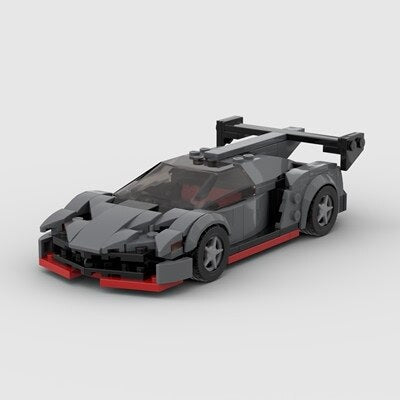 Lambo Lamborghini Poison Creative Building Blocks Racing Sports Car Model NEW