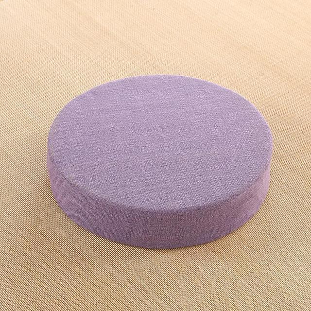 Yoga Meditation Portable Cushion Mat 40X6CM High Quality Foam Removeable Washable Cover NEW