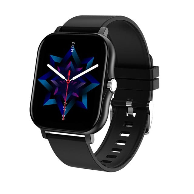 Sleek Fitness Tracker Smart Watch Feature Packed 1.69" Color Touch Screen Bluetooth NEW