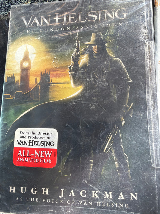 DVD Van Helsing New cartoon series The London Assignment voice of Hugh Jackman … *