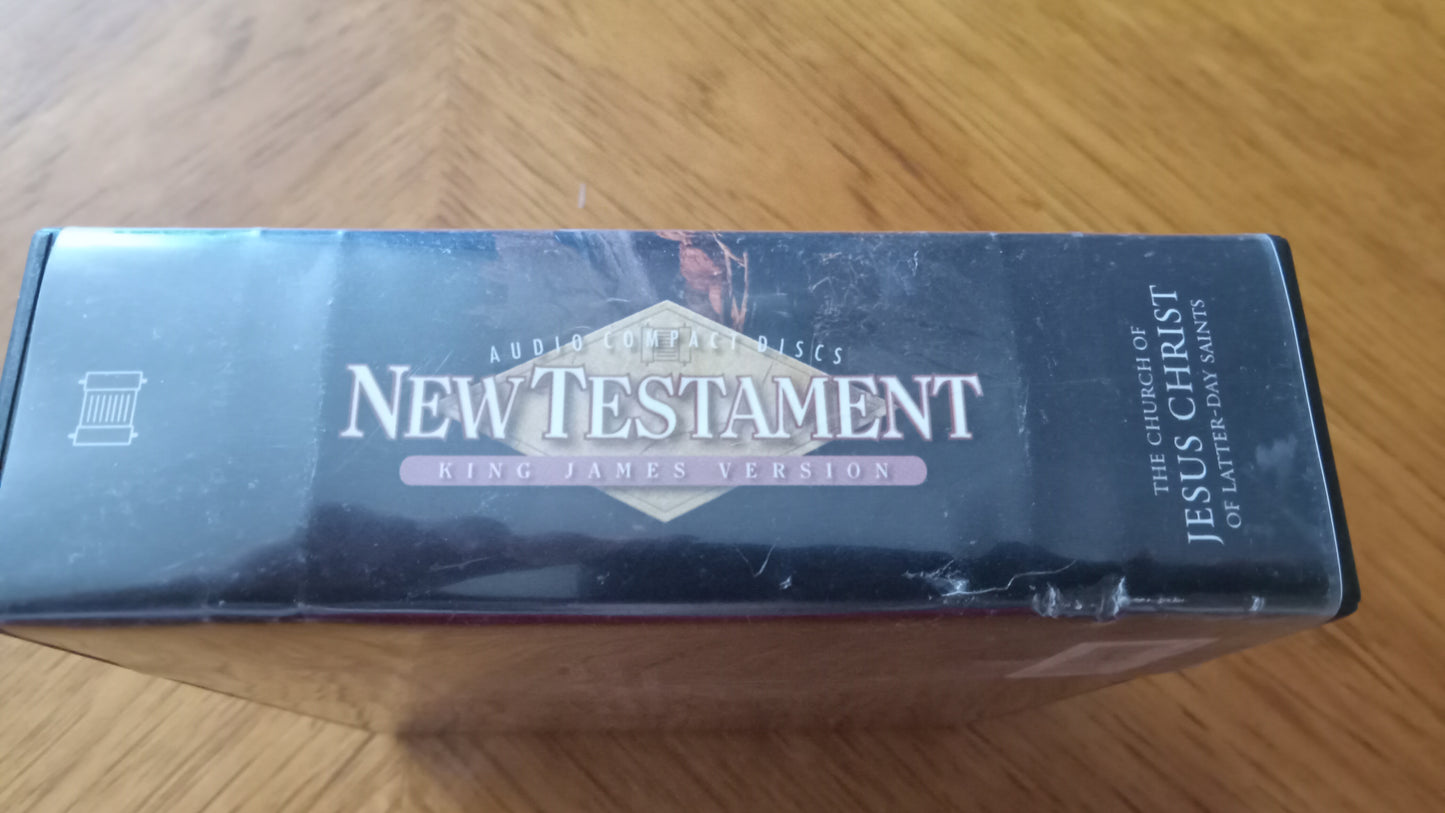 AUDIO BOOK New Testament KJV on CDs Box Set - Replacement Discs (Incomplete, Missing 3 & 11)