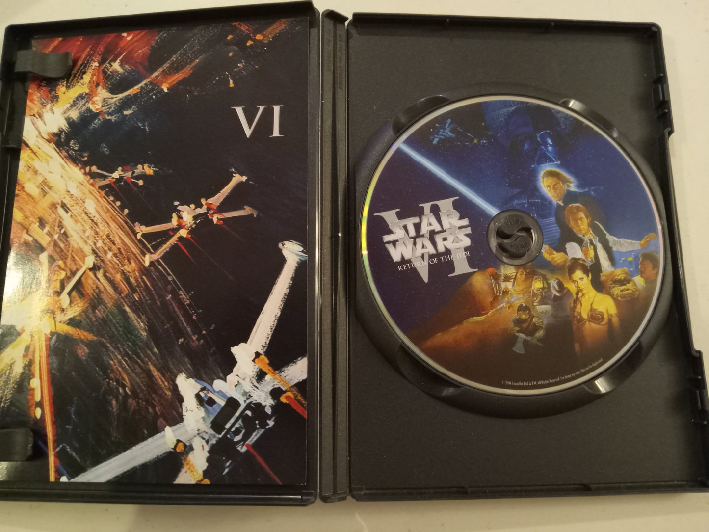 DVD: Star Wars 4 Return Of The Jedi (2004, Widescreen, Rated PG) Anthony Daniels USED