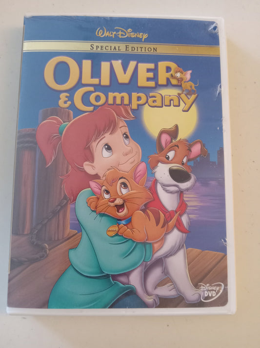 DVD: Oliver And Company (1941, Widescreen  Rated G) Disney USED