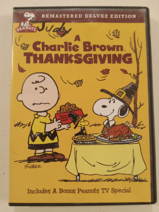 DVD: Charlie Brown Thanksgiving (1973, Fullscreen, Rated PG) Vince Guaralgi USED