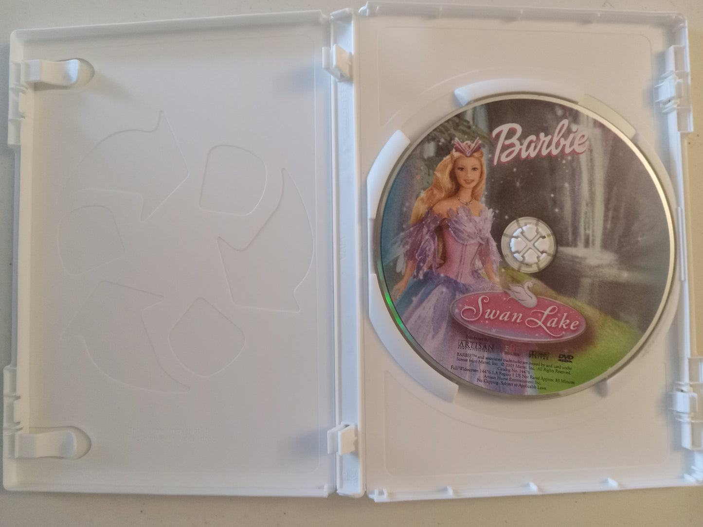 Barbie Of Swan Lake, DVD Movie, Widescreen, Rated G, USED