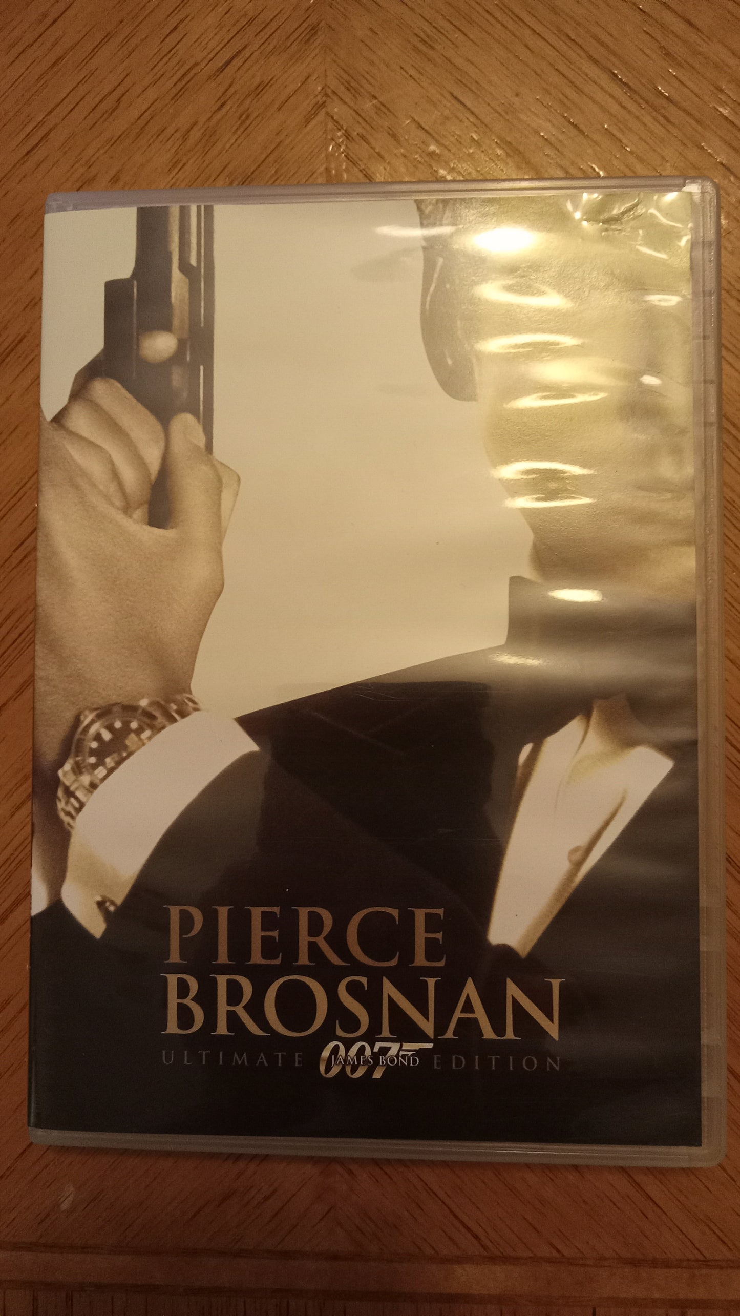 DVD James Bond Pierce Brosnan Ultimate Edition Goldeneye, World Is Not Enough, Die Another Day 007 Rated PG-13 USED