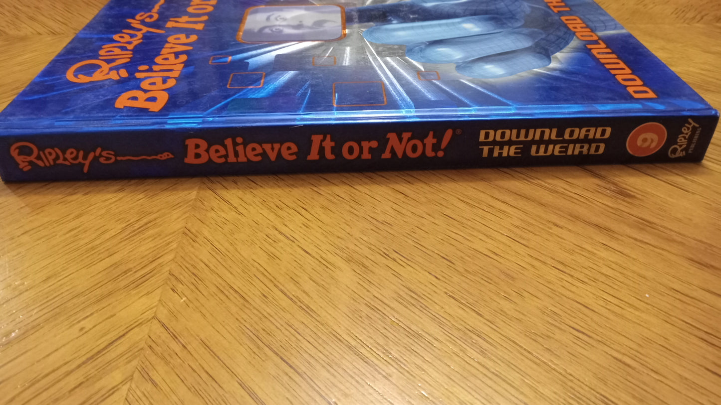 BOOK Ripley's Believe It or Not! Download the Weird (Vol 9) Hardcover USED