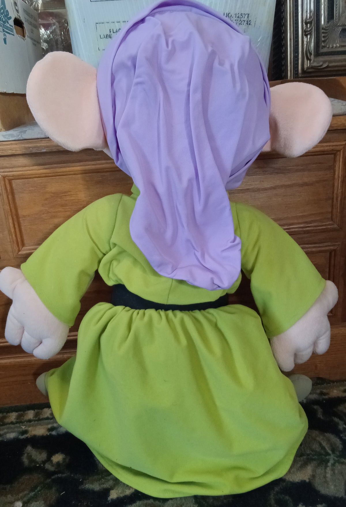 Vintage Disney Dopey Jumbo Plush 29" – Snow White and the Seven Dwarfs Stuffed Toy