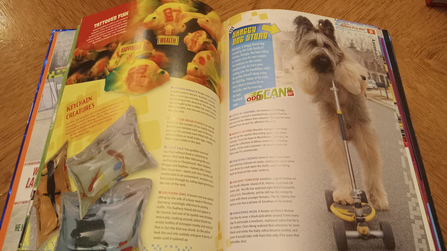 BOOK Ripley's Believe It or Not! Download the Weird (Vol 9) Hardcover USED