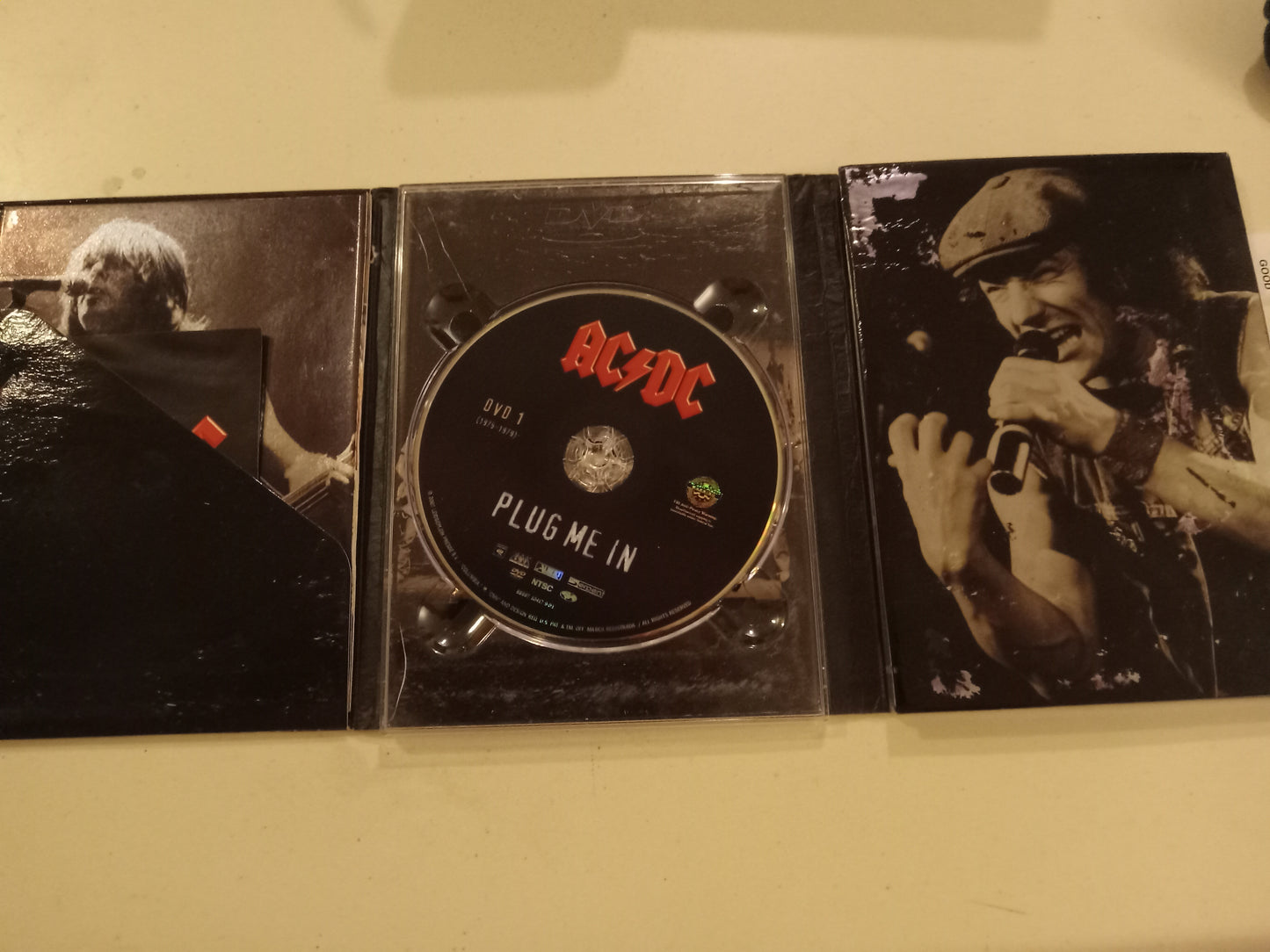 DVD: AC/DC Plug Me In (1975, Fullscreen, Not Rated) Live Performances Rock Band USED