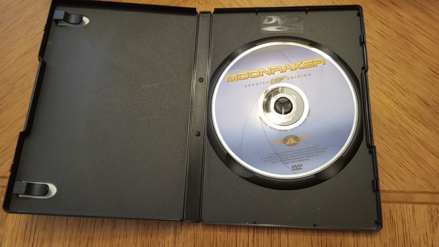 DVD Moonraker James Bond 007 Special Edition Widescreen Rated PG NEW/USED