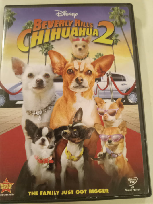 DVD: Beverly Hills Chihuahua 2 (2011, Widescreen, Rated G) George Lopez USED