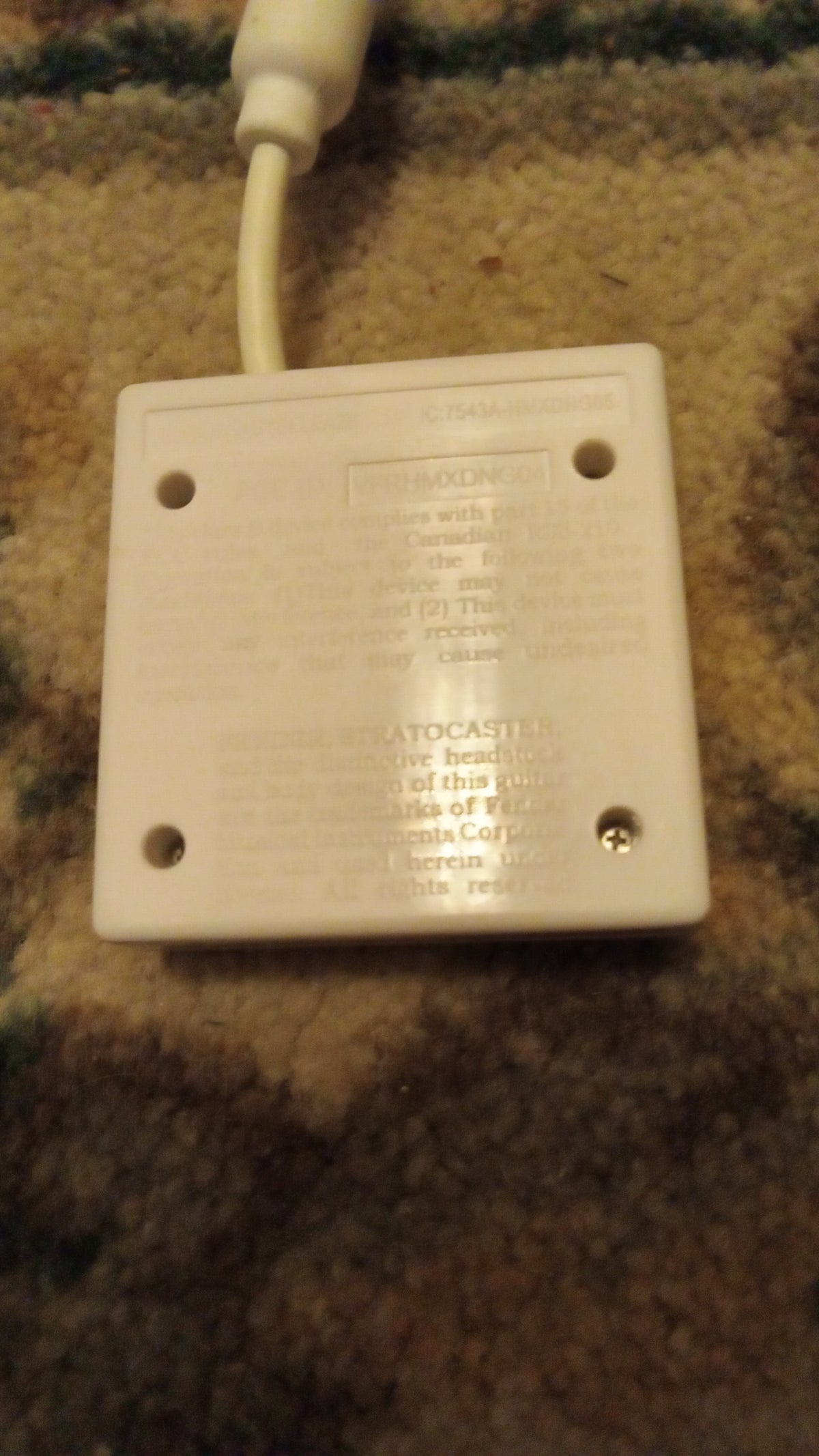 Nintendo Wii Rock Band Accessory Lot - Track Pack Vol 2 Game, Wireless Drum Dongle Receiver & USB Guitar Hub Adapter