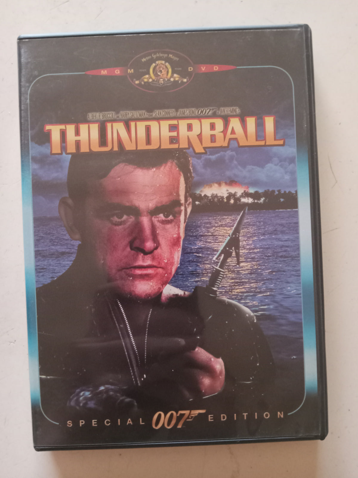 James Bond 007 in Thunderball, DVD Movie, Sean Connery Widescreen, Special Edition, Rated PG, USED
