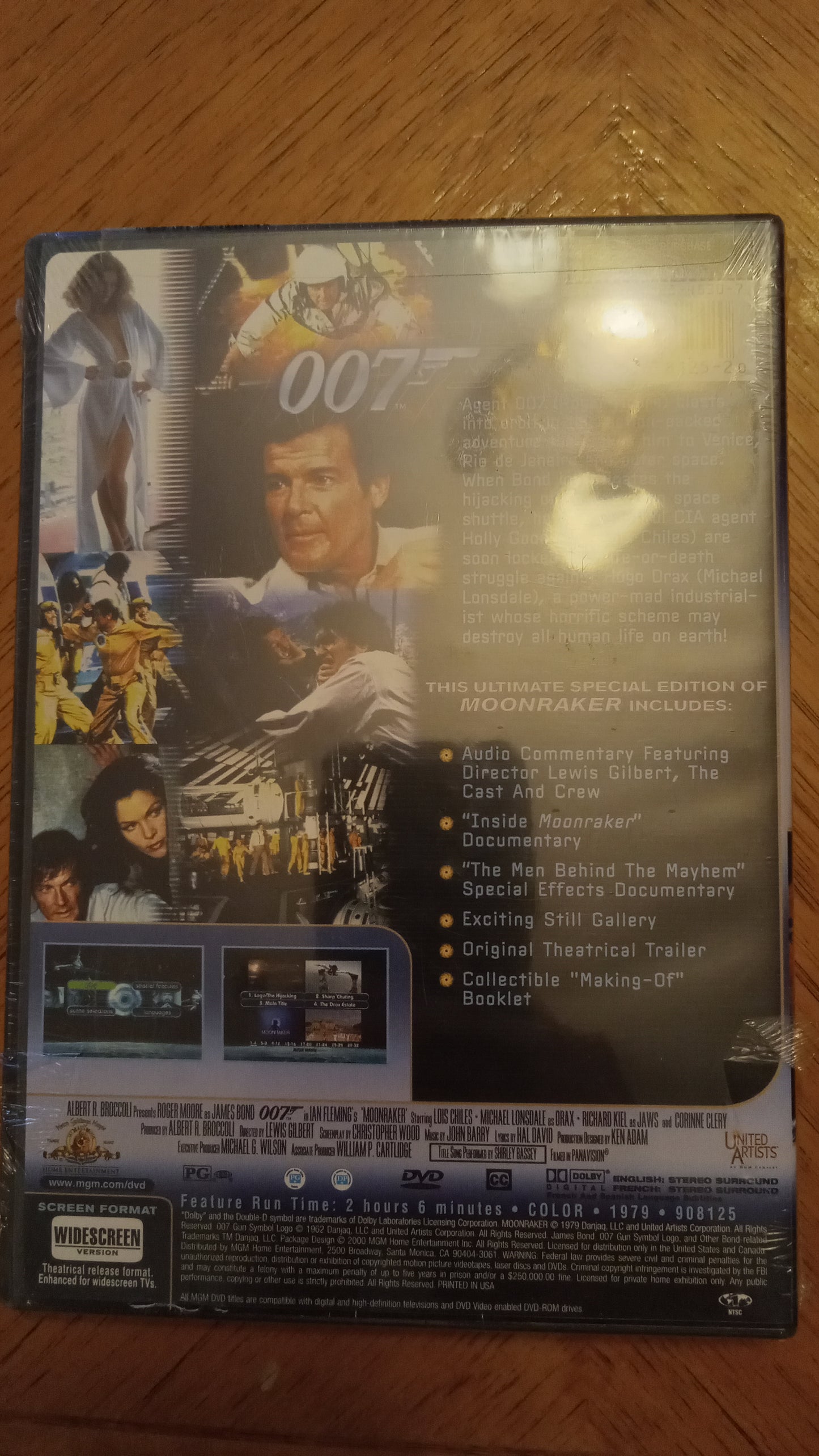 DVD Moonraker James Bond 007 Special Edition Widescreen Rated PG NEW/USED