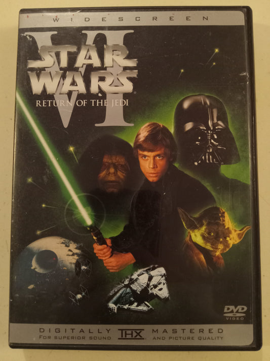 DVD: Star Wars 4 Return Of The Jedi (2004, Widescreen, Rated PG) Anthony Daniels USED
