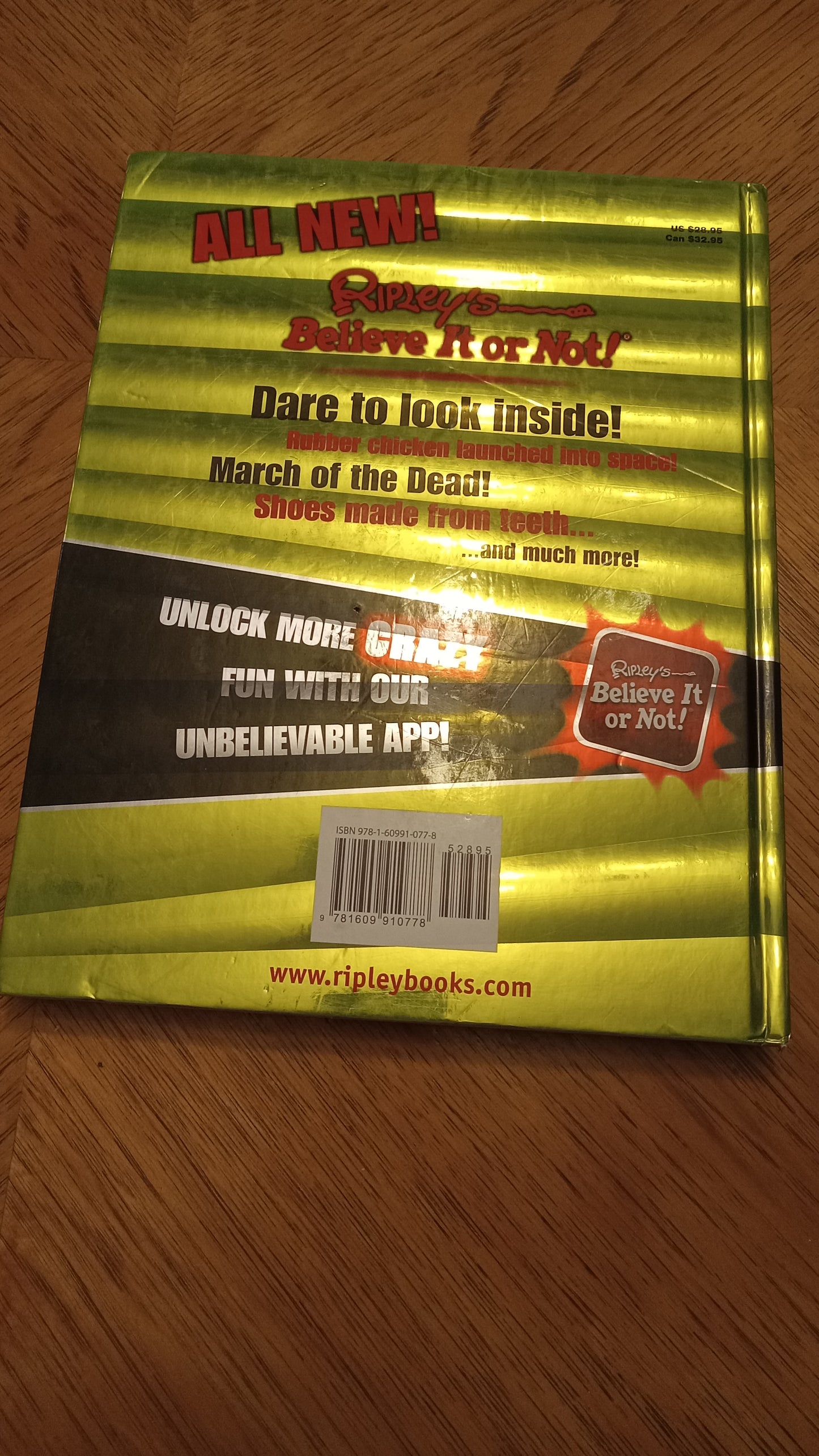 BOOK Ripley's Believe It or Not! Dare to Look! (Vol 10) Hardcover USED