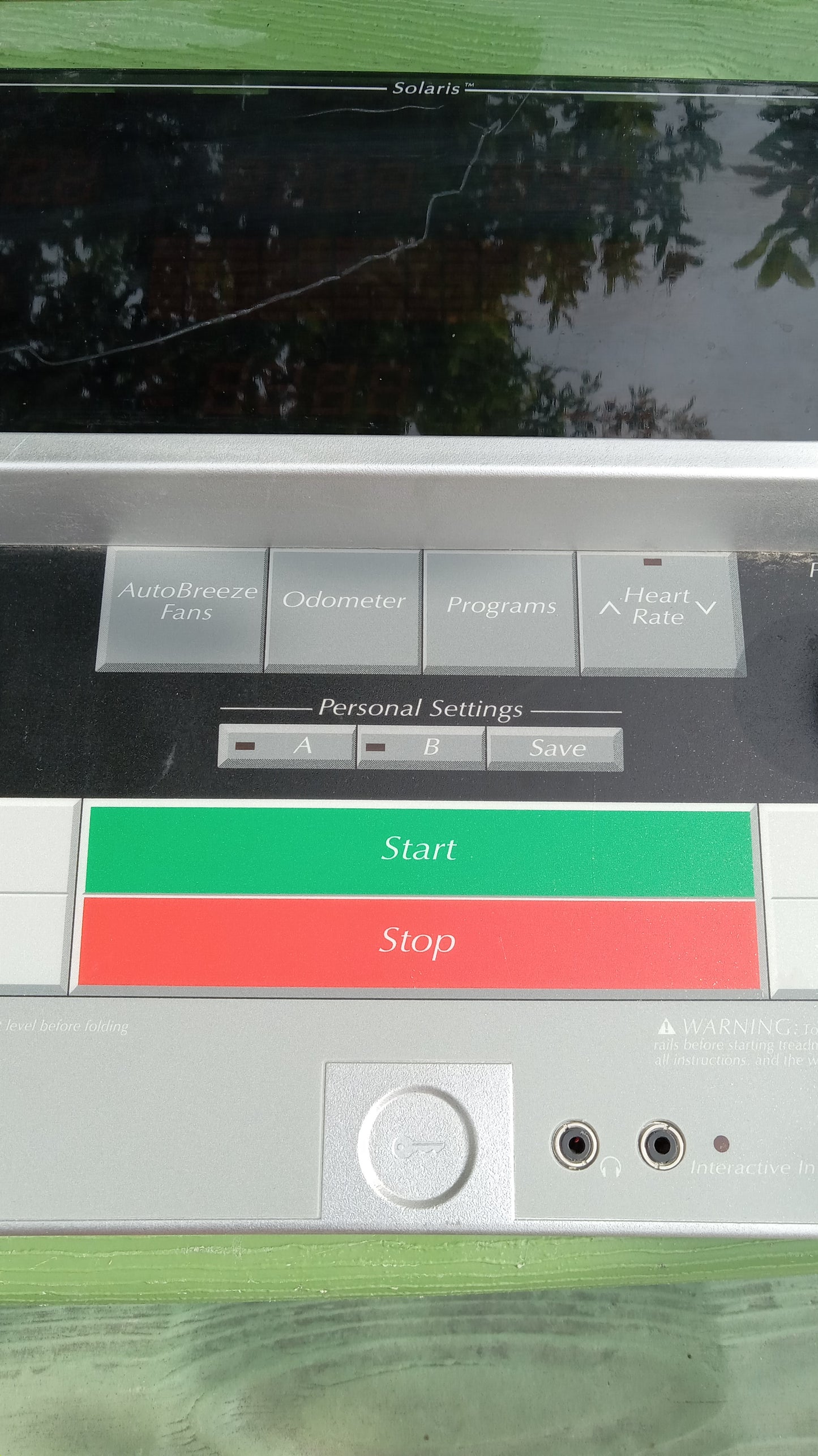 OEM NordicTrack Solaris Treadmill Display Console Panel Controller (Used)