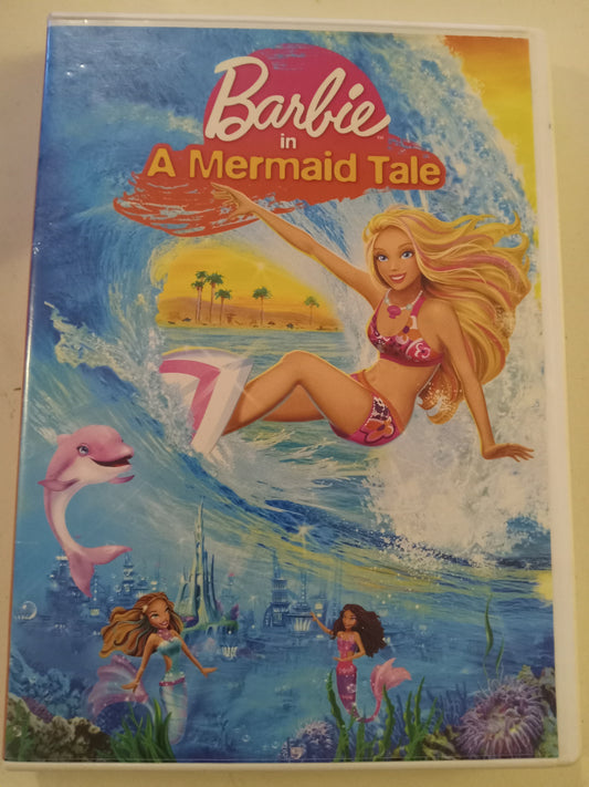 DVD: Barbie in A Mermaid Tale (2010, Widescreen, Not Rated) Universal Animated USED