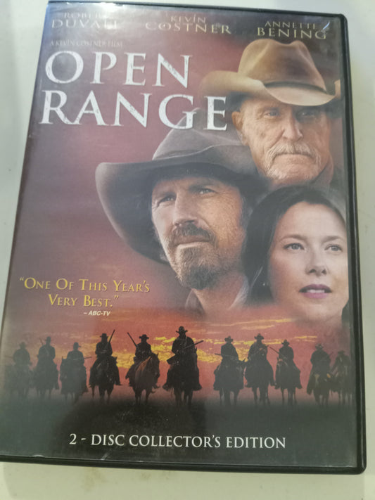 DVD: Open Range (1983, Widescreen, Rated R) Robert Duvall USED