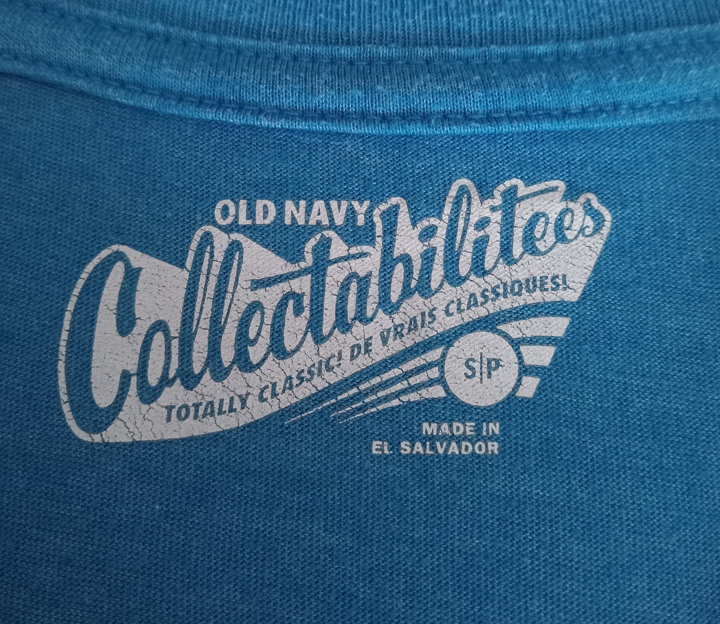 Captain America Blue Old Navy T-Shirt Youth Small/P 11-13, USED
