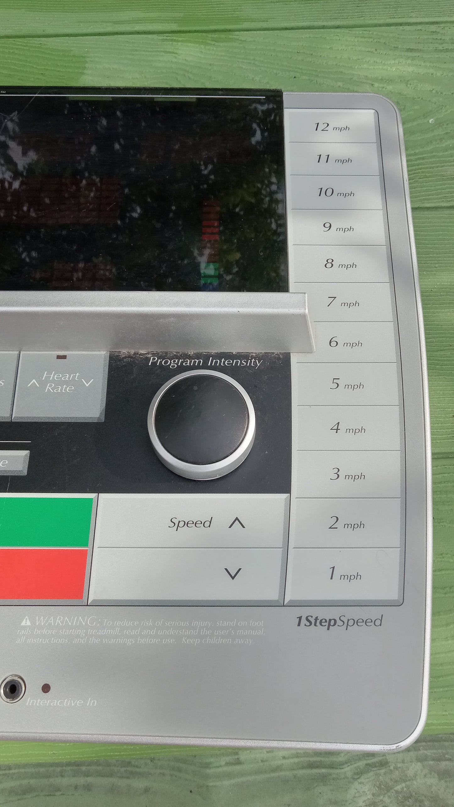 OEM NordicTrack Solaris Treadmill Display Console Panel Controller (Used)