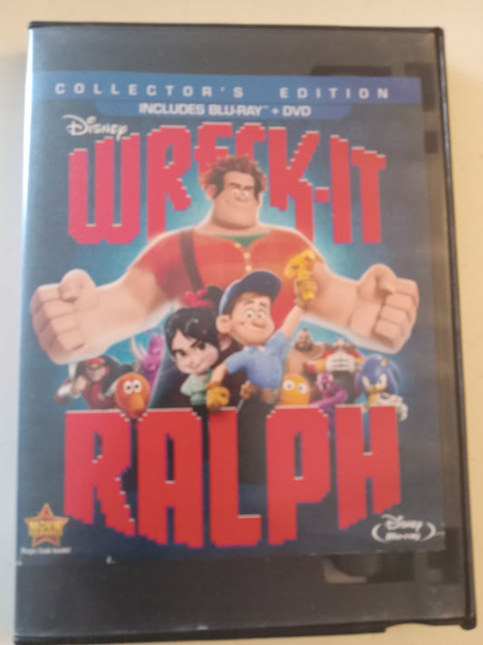 DVD: Wreck It Ralph (2013, Widescreen, PG) Disney USED