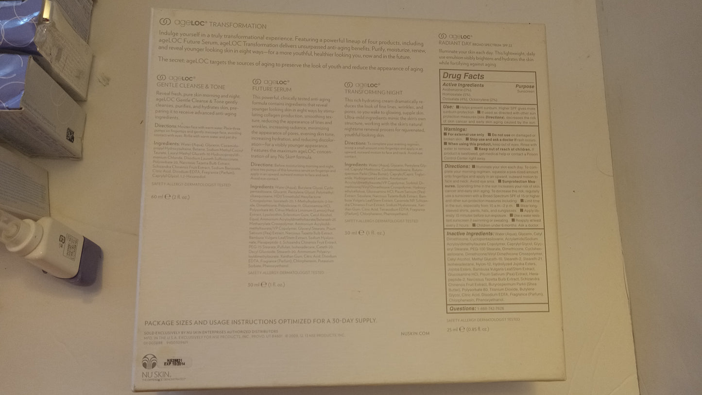 Mega-Lot: Nu Skin AgeLOC Me Smart Skincare System - Device, Calibration Starter Kit, & 30+ Refill Cartridges Bundle NEW