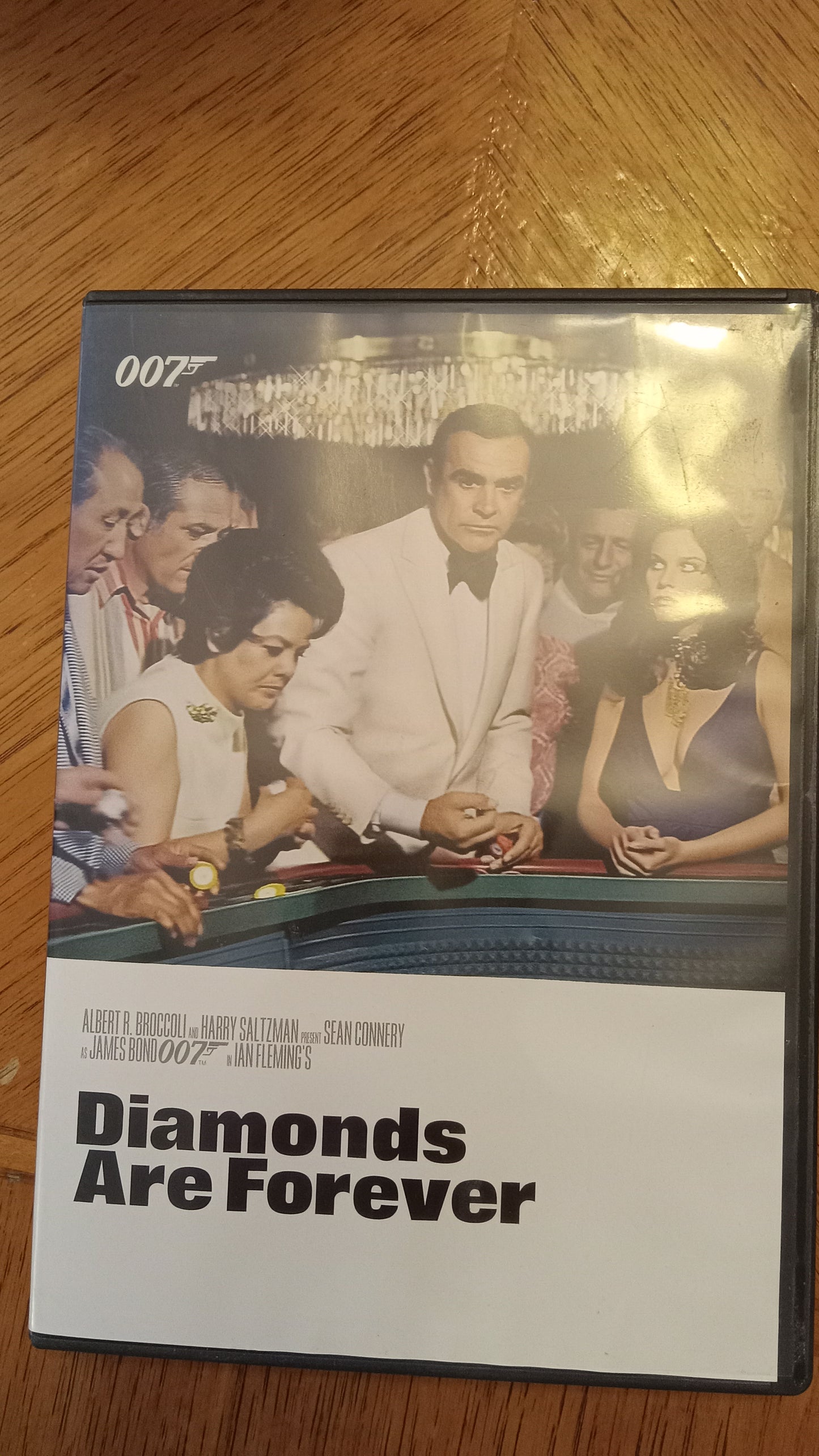 DVD Diamonds Are Forever James Bond 007 Widescreen Rated PG USED