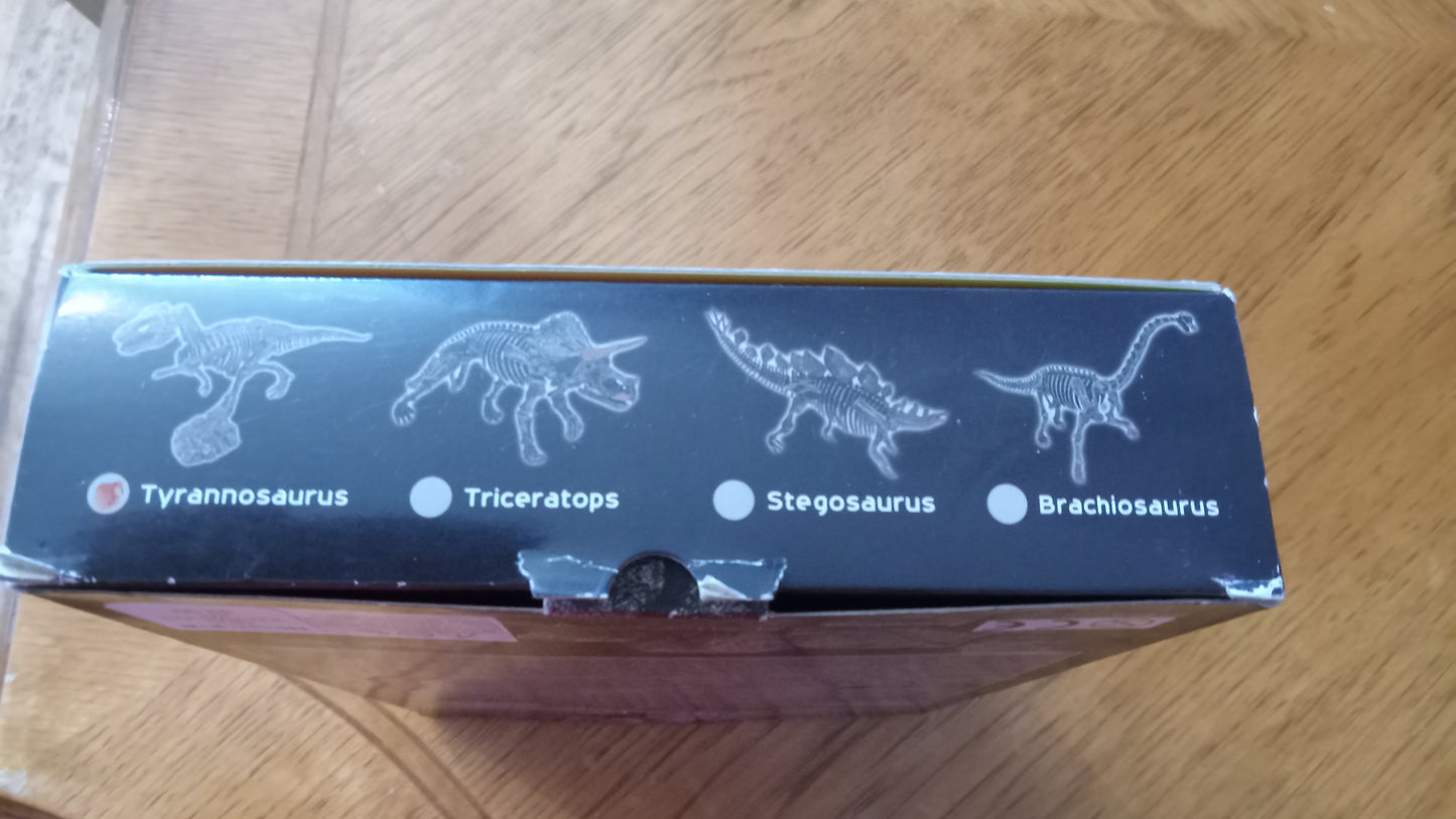 EXCAVATION ACTIVITY Dino Dinosaur Skeleton Kit STEM Dig Toy NEW