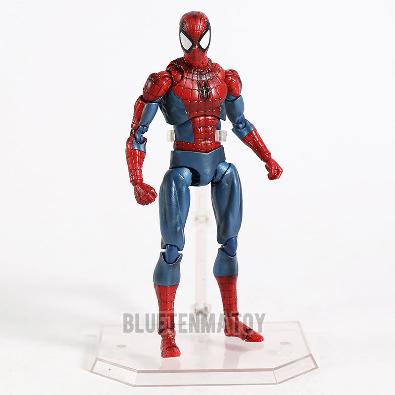 Marvel Avengers Action Figures 6": Spiderman, Thor, Ironman, Deadpool, Venom, Iron Spider by Mafex Poseable Articulating, NEW