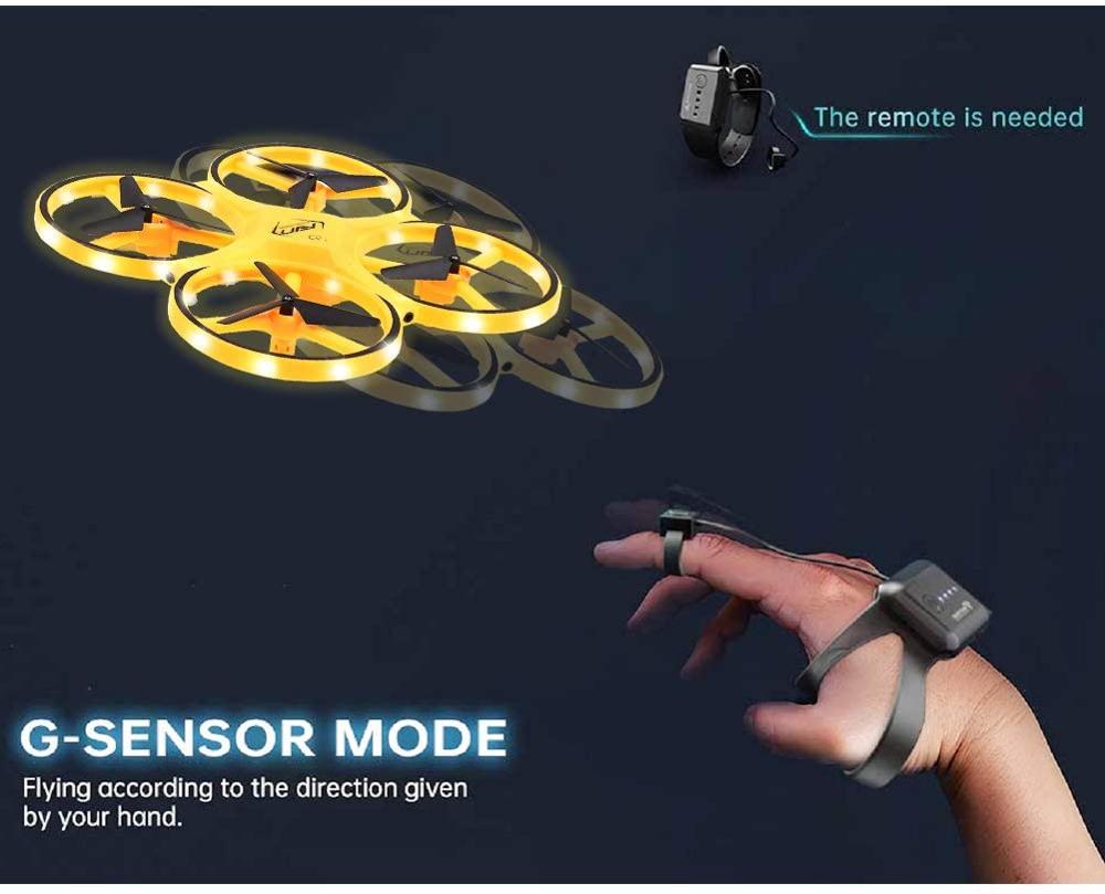 Gesture Sensing Drone Remote Control Rechargeable, 60 meters NEW