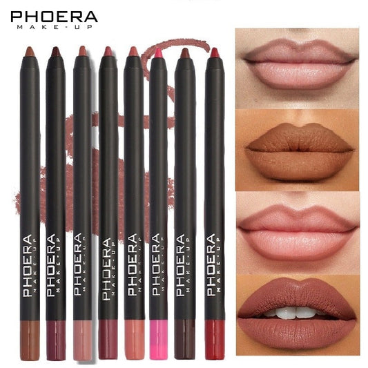 Phoera Waterproof Lipliner Pencils, Multi Colors to pick from, NEW