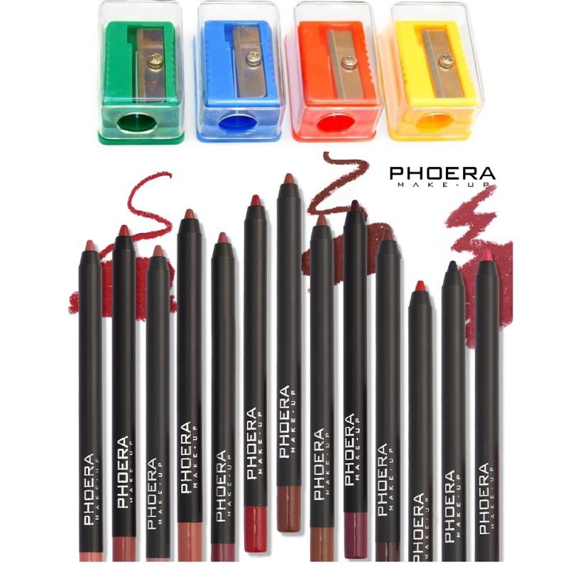 Phoera Waterproof Lipliner Pencils, Multi Colors to pick from, NEW
