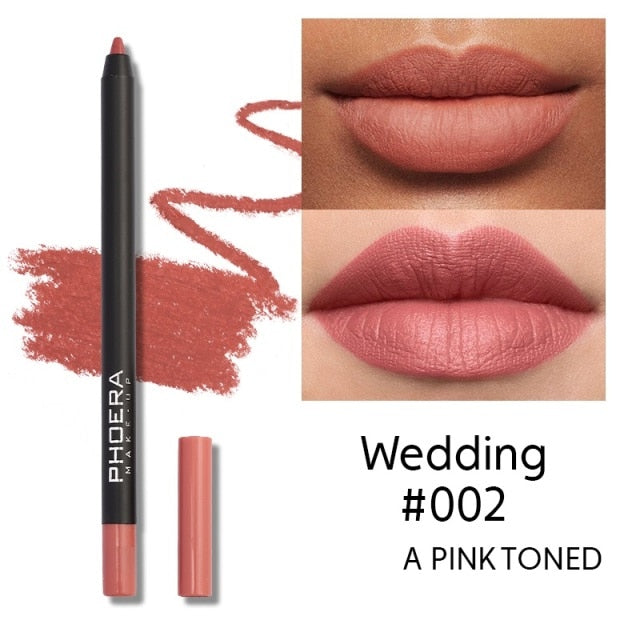 Phoera Waterproof Lipliner Pencils, Multi Colors to pick from, NEW