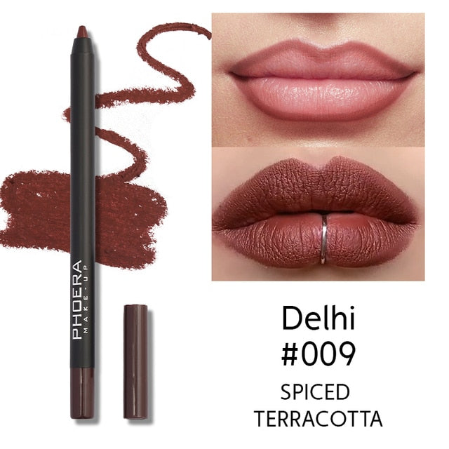 Phoera Waterproof Lipliner Pencils, Multi Colors to pick from, NEW