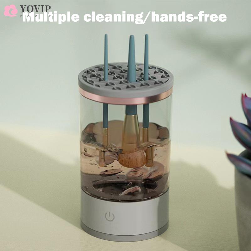 Automatic Electric Makeup Brush Cleaner Cosmetics Tool NEW