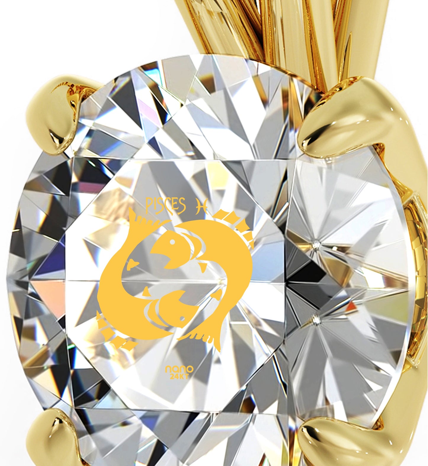 Pisces Zodiac  Necklace, AMC, NEW!