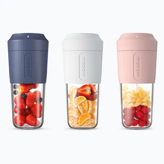 BlendMate Portable Blender Juice juicer Pod 3000mAh rechargeable battery White Blue Pink USD AMB